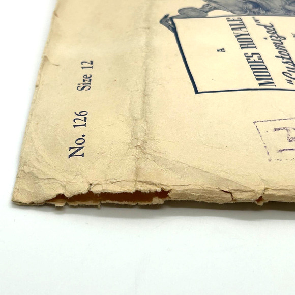 Modes Royale Customized Vintage 1930's 40's?  Pattern #126  Women's Suit Size 12 - Picture 8 of 11